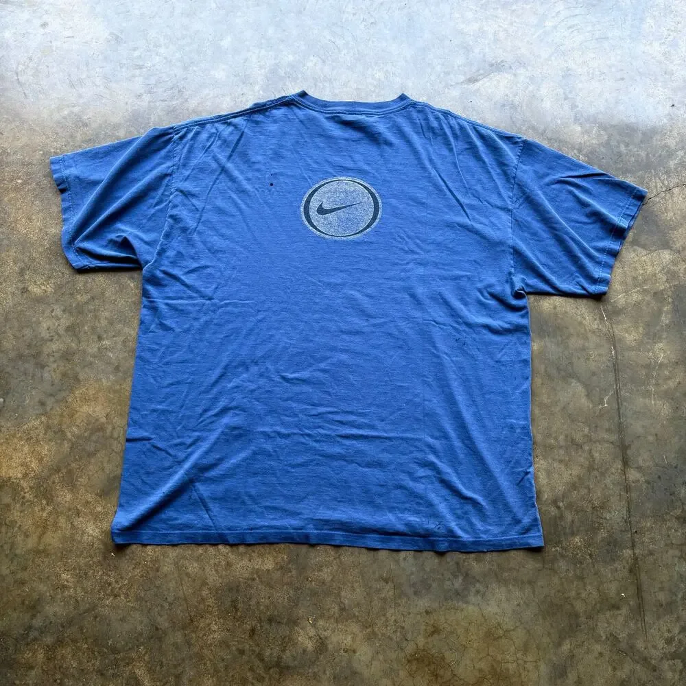 Vintage 90s‎ Faded Blue Nike T-shirt